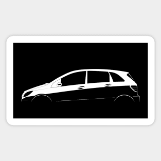 Mercedes-Benz B-Class (W245) Silhouette Sticker